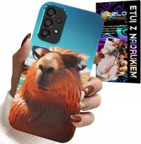 Etui Do Samsung Galaxy A23 5G - Słodka Kapibara, Capibara Case + Szkło