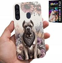 Etui Do Samsung Galaxy A21 - Psie Rasy Psie Wzory Pokrowiec + Folia
