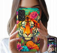 Samsung A52 / A52S Tok - Állatmintás Tigris Tok