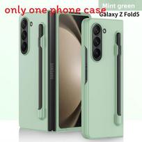 For Samsung Galaxy Z Fold 5 Protective Shell With Shockproof Airbag Technology And Pen Holder šviesiai žalios spalvos