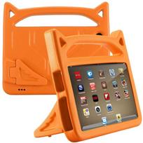 Ramidos, skirtas „Amazon Kindle Fire HD 8 2018“, 8 kartos vaikams saugus EVA guminės rankenos stovo dėklas One Size oranžinė