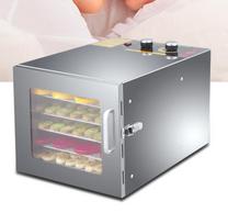 Electric 6 Layers Stainless Steel Food Dehydrator Green Leaf Vegetable Dehydrating Dryer Machine Tea Pet Food Drying Machine 220V