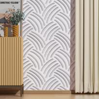Smėlio spalvos Baltas Lipni tapetai Boho Lipni tapetai Dekoratyviniai Miegamojo Stalčiams Spintelėms Dekoras Vinilo Ritinys 2mx44cm(78.7x17.3in)