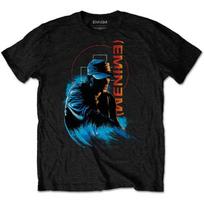 Men's Eminem In Brackets Slim Fit T shirt Medium Black S juoda