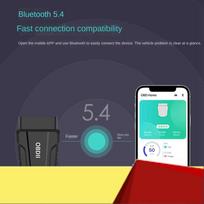 V011 OBD OBDII Diagnostic Tool Bluetooth 5.4 For IOS/Android OBD2 Professional Code Reader 9Protocols Better Than ELM327-M53K juoda