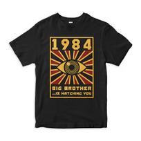1984 Didysis Brolis Tave Stebi Marškinėliai, George'o Orwello Unisex Marškinėliai Unisex T-Shirt XL