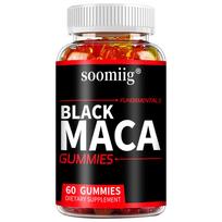 Juodosios Maca Ekstraktas, Juodųjų Pipirų Vaisių Ekstraktas, 60 Gumyčių Maisto Papildas 60 Gummies