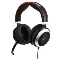 Jabra EVOLVE 80 MS Stereo verslo ausinės su aktyviu triukšmo slopinimu Microsoft, skirtos japonų (Stereo) Atšaukimas, Sertifikuotas, 2 metų garantija,