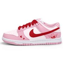 Nike Dunk Low viršutiniai riedlentės batai Moteriški Rožiniai DD1873-112(Komanda-) 36.5