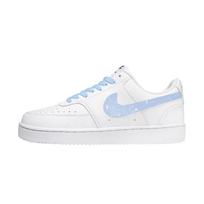 Nike Court Vision 1 Abrasion Resistant Slip Resistant Low top Skateboard Shoes Men's Blue White DH2987-101(Team2148) 44.5