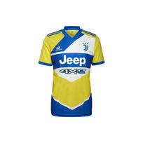 adidas Futbolas Vyriški Juventus 21/22 Trečiasis marškinėlis Geltonas GS1439 XL blue