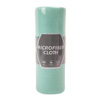Microfiber Cloth Roll Tearable Kitchen Cleaning Towels Highly Absorbent Easy to Wash Multipurpose Durable Cleaning Rag for Household Use One Size žalsvai mėlyna
