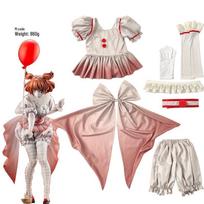 Xin Man Ge Women’s Pennywise Harley Quinn Circus Costume L