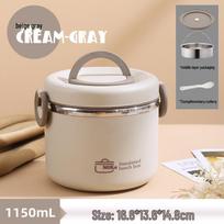 Fanshi Insulated Double-Layer Stainless Steel Lunch Box - Large Capacity Portable Bento Container