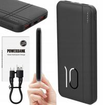 Plonas Power Bank 10000 mAh 2×USB/USB-C Greitas įkrovimas Powerbank QC Maitinimas