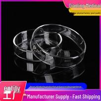 Disposable Transparent Thickened Glass Petri Dish for Cell Culture Thickened Borosilicate 60mm