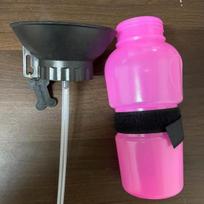 Portable Pet Water Bottle & Dispenser for Dogs and Cats Pet Water Cup with OPP Packaging mėlyna