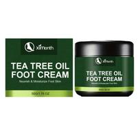Tea Tree Oil Foot Cream Moisturizing Foot Care Daily Convenient Care XIMONTH 50ml