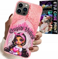 Etui Do Iphone 13 Pro Max - Cupid Vibes Z Uroczą Aniołkiem Plecki