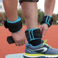 Weighted Sandbags for Running, Fitness, and Dancing - Wrist and Leg Wraps Non-Slip Ankle 1KG Pair