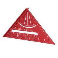 Aluminum Alloy Multi Angle Measuring Tool 7 Inch Marking Tool Protractor  Woodworking raudona