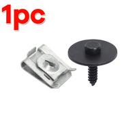 1-10pcs Bumper Cover Fender Splash Guard Screw and U-Shape Self-Locking Nut Kit for BMW Bumper Repair Kit 07146951655