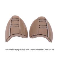 2pc Safety Eye Glasses Side Shields Clear Flexible Glasses Safe Protection Side Cover Fits All Size Eyeglasses Goggles