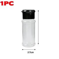 20/1PCS Plastic Spice Jars Seasoning Shaker Jars Containers 100ml Storing Spice Powders Home Kitchen Storage Bottle Accessories