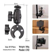 Universal Strong Clamp Mount for DJI, Insta360, GoPro - Bicycle and Motorcycle Camera Tube