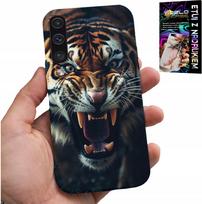 Etui Do Samsung Galaxy A70 - Tygrys Lew Safari Zwierzęce Wzory Plecki
