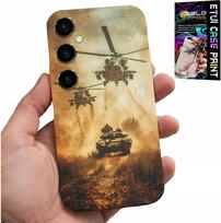 Etui Do Samsung Galaxy A15 4G - Helikopter Wojskowy Czołg Militaria Case