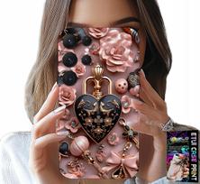 Etui Do Samsung Galaxy S25 Ultra - Kobiece Wzory Kłódka Serce Case + Szkło
