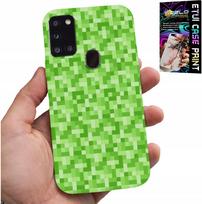 Etui Do Samsung Galaxy A21S - Wzory Z Gier Z Gry Piksel Piksele Plecki