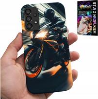 Etui Do Samsung Galaxy A23 5G - Motocyklista Motor Fan Motocykl + Szkło