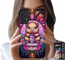 Etui Do Samsung Galaxy A23 5G - Słodka Kapibara Z Szejkiem, Super Wzory
