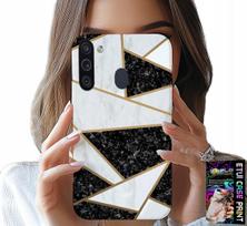 Etui Do Samsung Galaxy A21 - Eleganckie Modne Wzory Case + Szkło