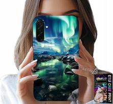 Etui Do Samsung Galaxy A26 5G - Alaska Zorza Polarna Stawik Case + Szkło