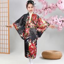 Japanese Style Children Traditional Japanese Kimono  Performance 150-Style B