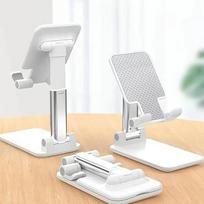 Aluminum Alloy Laptop Holder Stand Adjustable Foldable Non-slip Universal Desk Mobile Phone Holder Stand For Notebook Computer balta