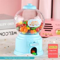 Mieli saldainiai Piggy Bank Mini saldumynų aparatas Vaikams Burbulas Dovanos Vaikams Pinigų dėžutė Žaislai Dozatorius Gumball Monetų taupymo dėžutė Namų dekoras