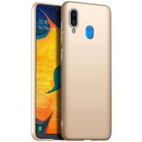 Protective Case - PROSHOP - for Samsung Galaxy A20e - Soft Silicone - Golden - Raised Edges auksas