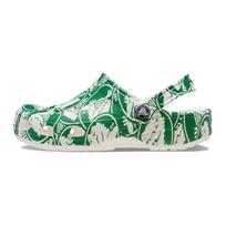 Crocs Dervinės Laisvalaikio Madingos Vaikų Basutės Baltos Žalios Vaikų Stilius 33