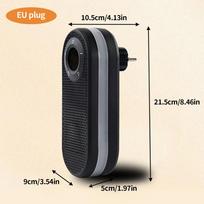 Small Space Heater 180 Degree Rotatable Personal Heater With Remote LED Display Timer Function Overheat Protection Warmer For juoda