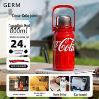 Gemin Coca-Cola 800ml Insulated Straw Bottle
