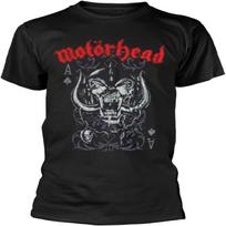 Motorhead Mens Tee_ Playing Card (Medium) - Black - Medium S juoda