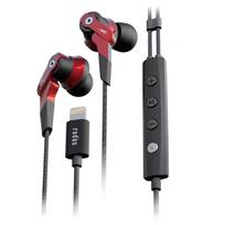Radius iPhone dinaminės ausinės su iOS MFi HP-NHL21 ausinės į ausį su aukštos MFD tvarkyklėmis, sertifikuotos, HP-NHL21R (Raudona) raudona