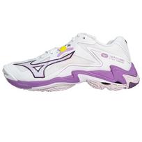 Mizuno Wave Lightning Z8 White Patrician Purple Quince Unisex Professional Volleyball Shoes V1GC240010 36