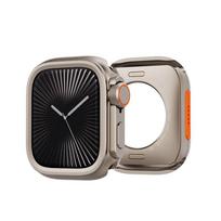 Case For iWatch Ultra 2 3 Metal Shell PC Back Cover For Apple Watch Case Series 11 10 9 8 7 se 6 45mm 44mm Change to Ultra 49mm 7 8 9 45mm
