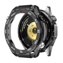 Dėklas Huawei Watch GT 6 46mm su ekrano apsauga, minkštas TPU apsauginis rėmelis visoms pusėms, skirtas Watch GT6 46mm priedams Watch GT 6 46mm juoda balta spalva