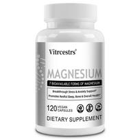 7-in-1 magnio kompleksas, gerina maistinių medžiagų įsisavinimą ir energijos gamybą, 120 kapsulių. 120 Capsules